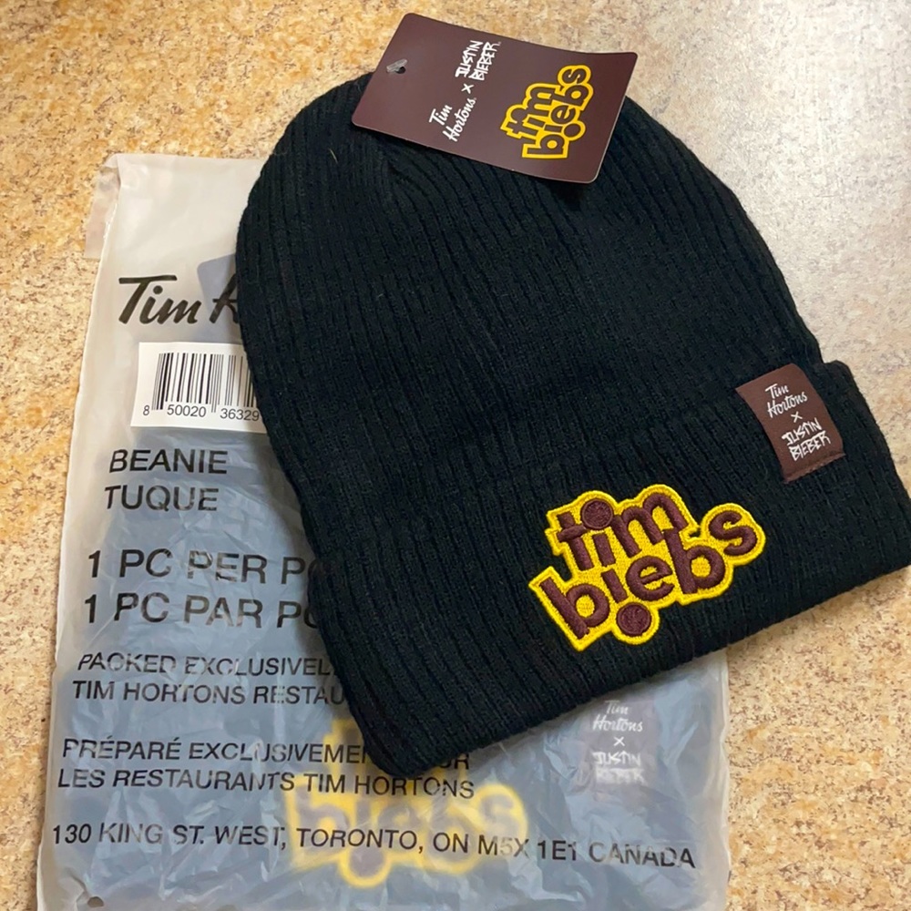 Justin Bieber x Tim Horton Tim Biebs Beanie